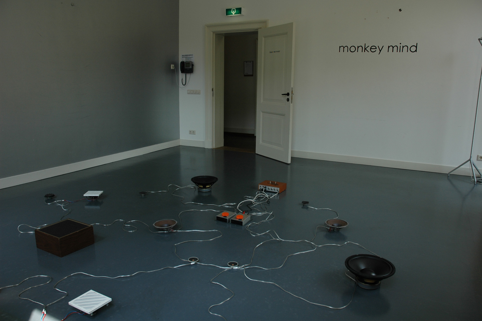 Nathalie BruysMonkey Mind, 2006geluid installatie
